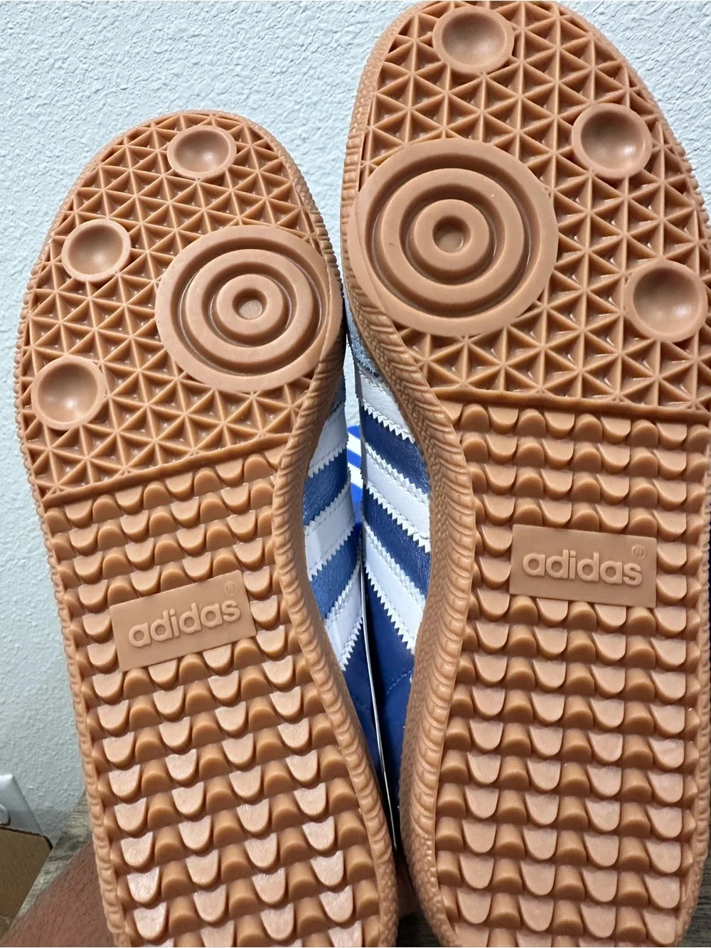 Adidas Youth Samba OG J Clear Sky White Gum Size 4Y
